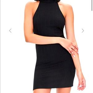 Sexy Ribbed Bodycon Mini Dress